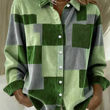 Ana - Cardigan de Malha com Padrão Xadrez